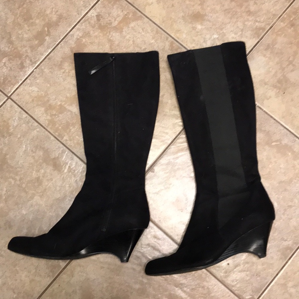 Calvin Klein suede boots size 9 1/2